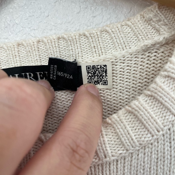 Ralph Lauren Women's Intarsia-Knit Cotton-Blend Dog Sweater Medium - Picture 14 of 14